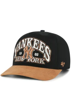 Boné 47brand Yankees Brentwood Suede Hitch