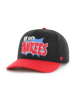 Boné Preto Da Marca 47 Boné Yankees Boom Logo Hitch