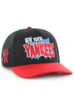 Boné Preto Da Marca 47 Boné Yankees Boom Logo Hitch