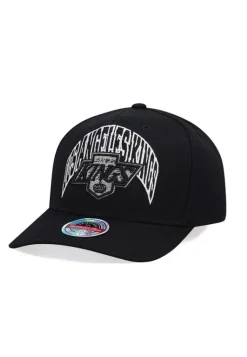 Boné Preto Mitchell & Ness Los Angeles Kings Arch Stamp Cord Snapback