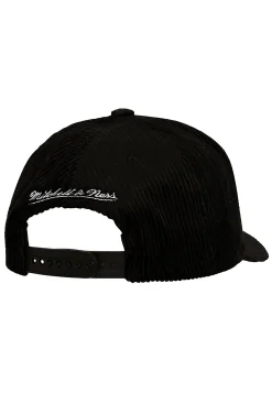 Boné Preto Mitchell & Ness San Antonio Spurs Arch Stamp Cord Snapback