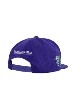 Boné Snapback Com Malha Mitchell & Ness Purple Hornets