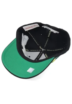 Boné Snapback Mitchell & Ness Black Celtics Hyper Type Pro