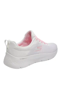 Calçado Skechers Go Walk Flex-alani Mulheres. Branco/rosa