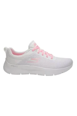 Calçado Skechers Go Walk Flex-alani Mulheres. Branco/rosa