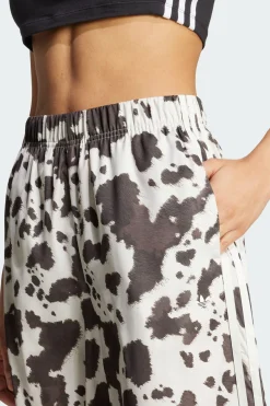 Calças De Cetim adidas Originals Com Pernas Largas adidas