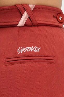 Calças Siroko Aker-w Cherry