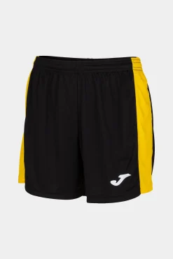 Calções Joma Maxi Preto Amarelo