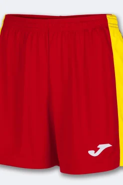Calções Joma Maxi Vermelho Amarelo