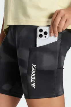 Calções Justos Estampados Multi Terrex — 20,32 CM adidas