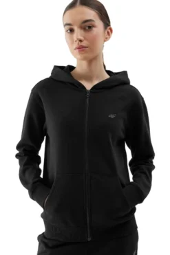 Camisola Com Capuz De Fitness Mulher 4f. Preto