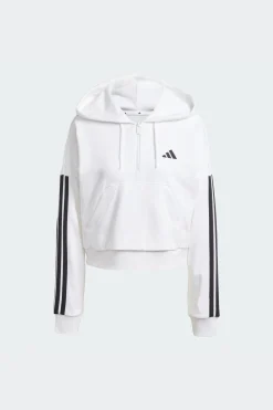 Camisola Com Capuz Em Moletão 3-stripes Essentials adidas