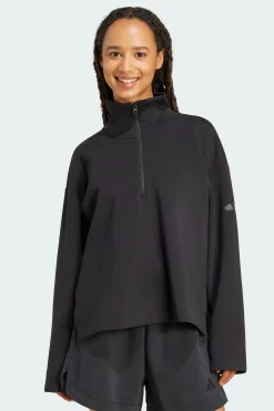 Camisola Com Fecho A 1/4 Soft Lux adidas