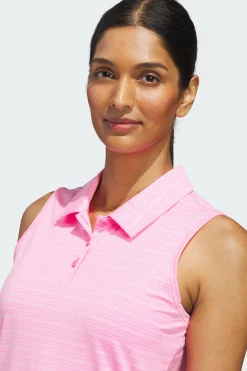 Camisola Tipo Polo Sem Mangas Ultimate365 Jacquard adidas