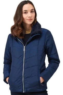 Casaco Acolchoado Sintético Mulher Regatta Wildrose. Azul Marinho
