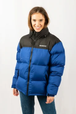 Casaco Après-ski Acolchoado Ecoon Lisboa Short Azul/preto