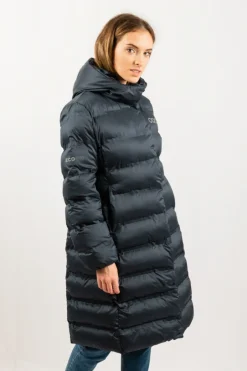 Casaco Après-ski Acolchoado Ecoon Berlin Long Azul