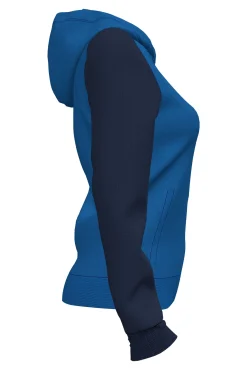 Casaco Com Capuz Joma Academy IV Azul Royal Azul Marinho