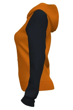 Casaco Com Capuz Joma Academy IV Laranja Preto