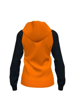 Casaco Com Capuz Joma Academy IV Laranja Preto