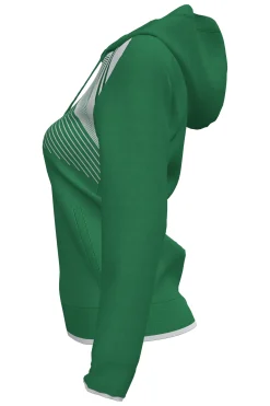 Casaco Com Capuz Joma Supernova II Verde Branco