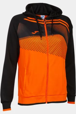 Casaco Com Capuz Joma Supernova II Laranja Preto