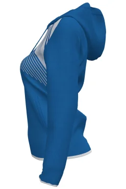 Casaco Com Capuz Joma Supernova II Azul Royal Branco
