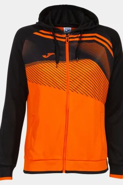 Casaco Com Capuz Joma Supernova II Laranja Preto