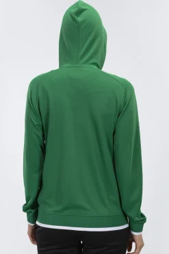 Casaco Com Capuz Joma Supernova Verde Branco