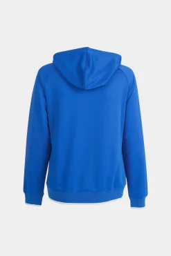Casaco Com Capuz Joma Supernova III Azul Royal Branco