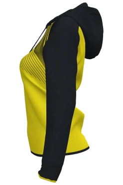 Casaco Com Capuz Joma Supernova II Amarelo Preto