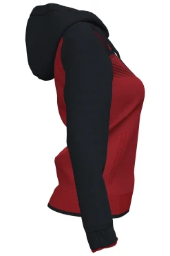 Casaco Com Capuz Joma Supernova II Vermelho Preto