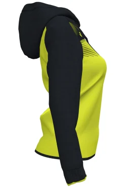 Casaco Com Capuz Joma Supernova II Amarelo Fluorescente Preto