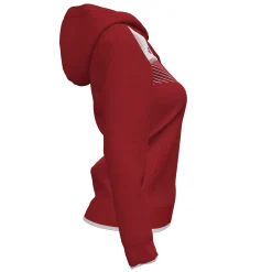 Casaco Com Capuz Joma Supernova II Vermelho Branco