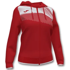 Casaco Com Capuz Joma Supernova II Vermelho Branco