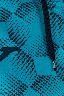 Casaco Com Capuz Joma Supernova III Azul Marinho Azul-turquesa Fluorescente