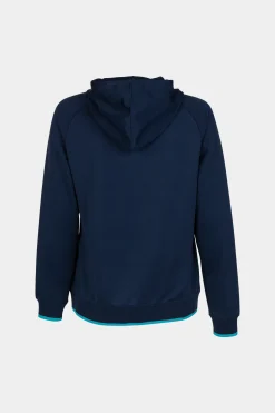 Casaco Com Capuz Joma Supernova III Azul Marinho Azul-turquesa Fluorescente