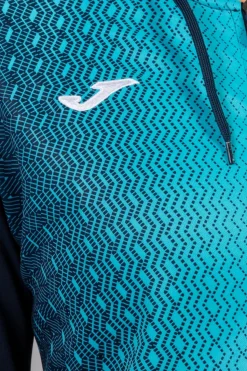 Casaco Com Capuz Joma Supernova Azul Marinho Azul-turquesa Fluorescente