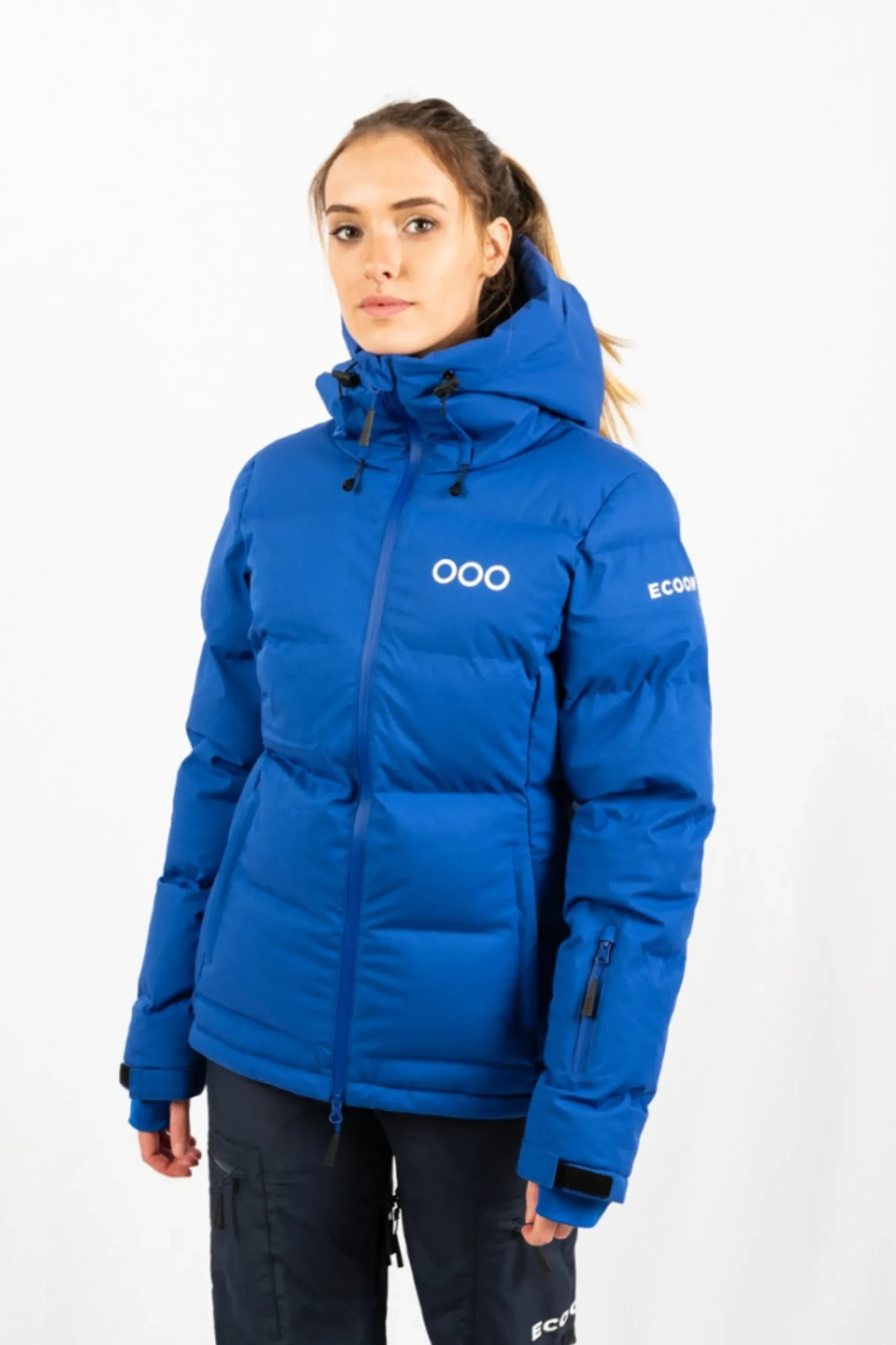 Casaco De Esqui Isolado Acolchoado Ecoon Ecothermo Azul