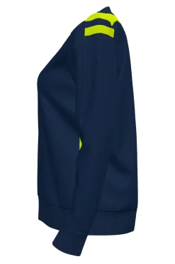 Casaco Joma Championship VI Azul Marinho Amarelo Fluorescente