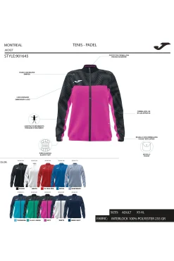 Casaco Joma Montreal Vermelho