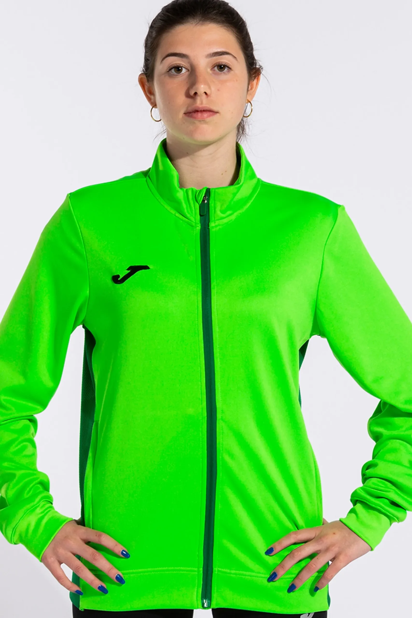 Casaco Joma Winner II Verde Fluorescente