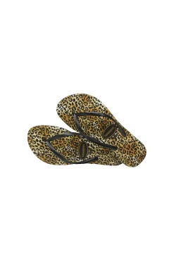 Chinelos Havaianas Slim Leopard