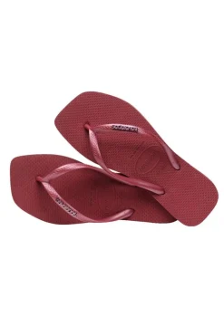 Chinelos Havaianas Square Logo Metallic