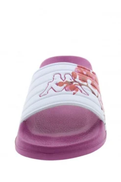 Chinelos Mulher Kappa Noles 7. Branco/rosa.