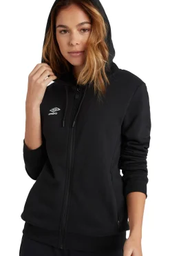 Clube De /ladies Lazer Full Zip Hoodie Umbro Club Leisure