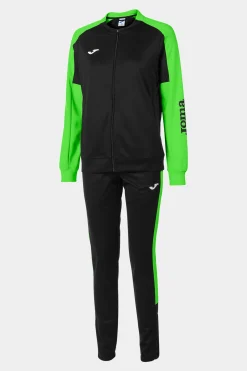 Fato De Treino Joma Eco Championship Preto Verde Fluorescente