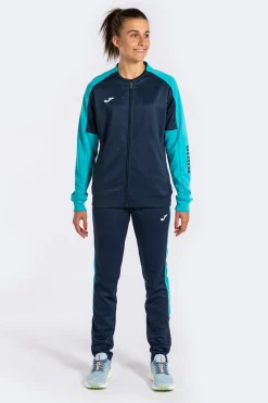 Fato De Treino Joma Eco Championship Azul Marinho Azul-turquesa Fluorescente