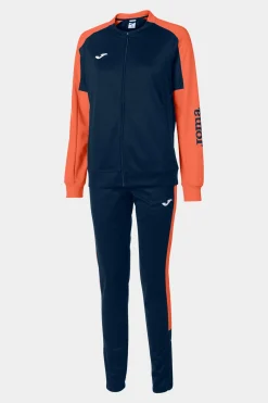 Fato De Treino Joma Eco Championship Azul Marinho Laranja Fluorescente