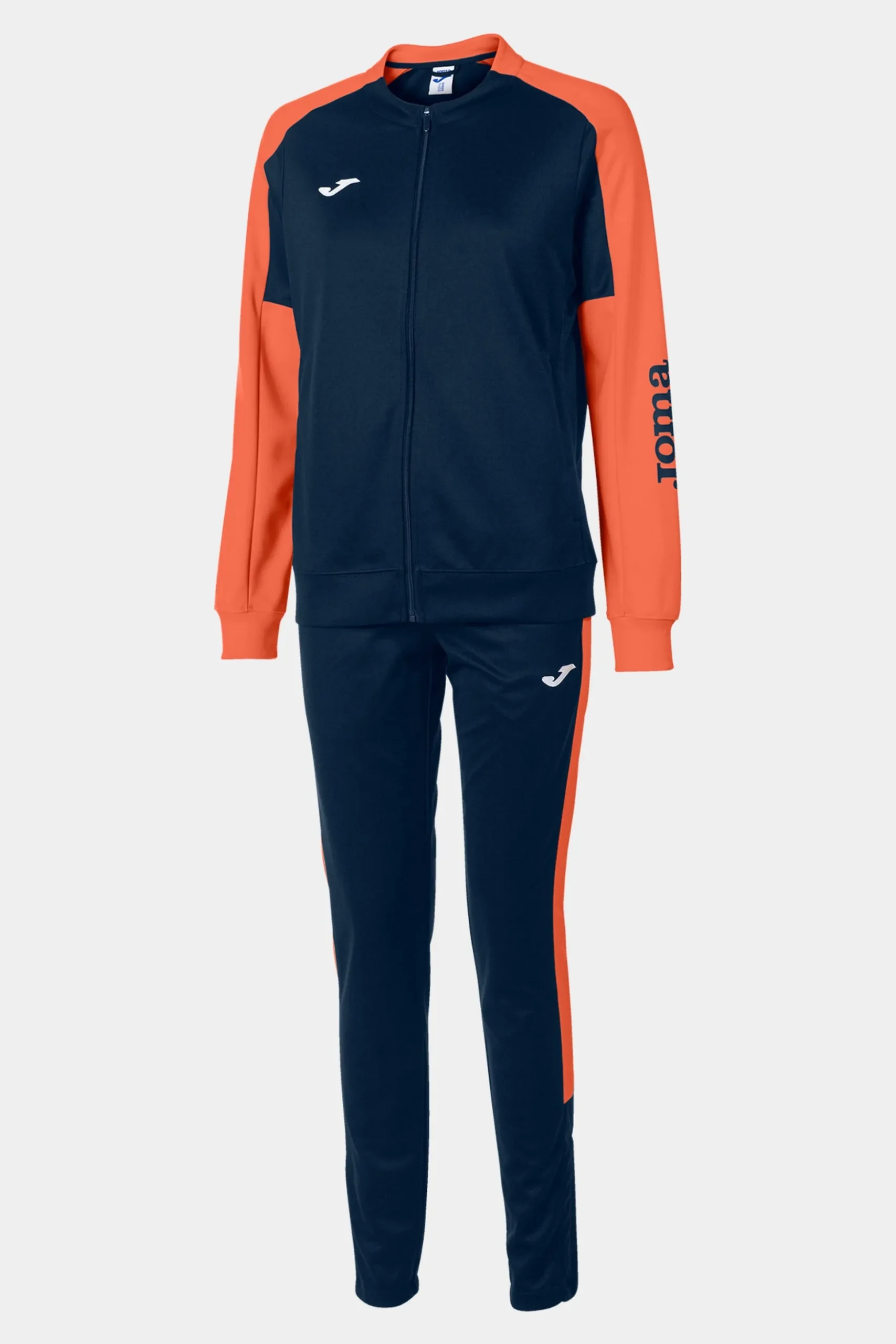 Fato De Treino Joma Eco Championship Azul Marinho Laranja Fluorescente
